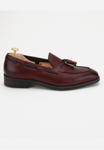 Buy Earnest Collective Berkshire Ii Bordeaux Wine Tassel Loafers Online Zalora Singapore