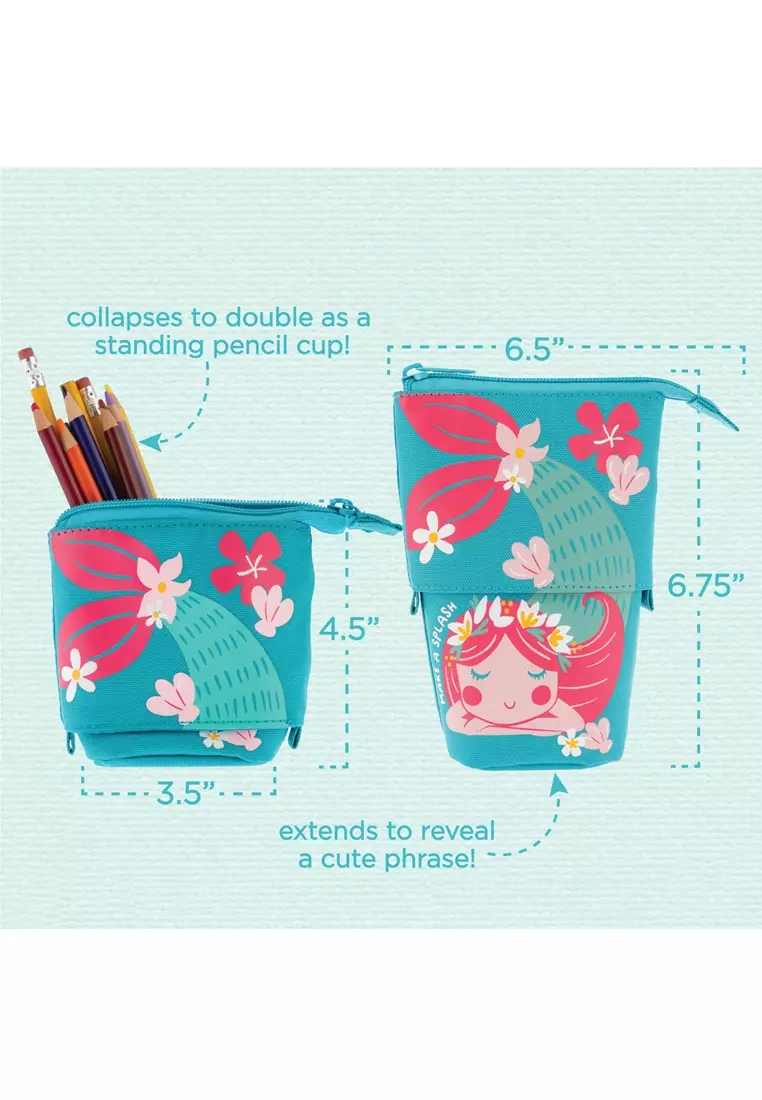 Pop Up Pencil Pouch Mermaid