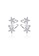 SUNRAIS silver High quality Silver S925 silver flower earrings D3643AC1C48DEEGS_1