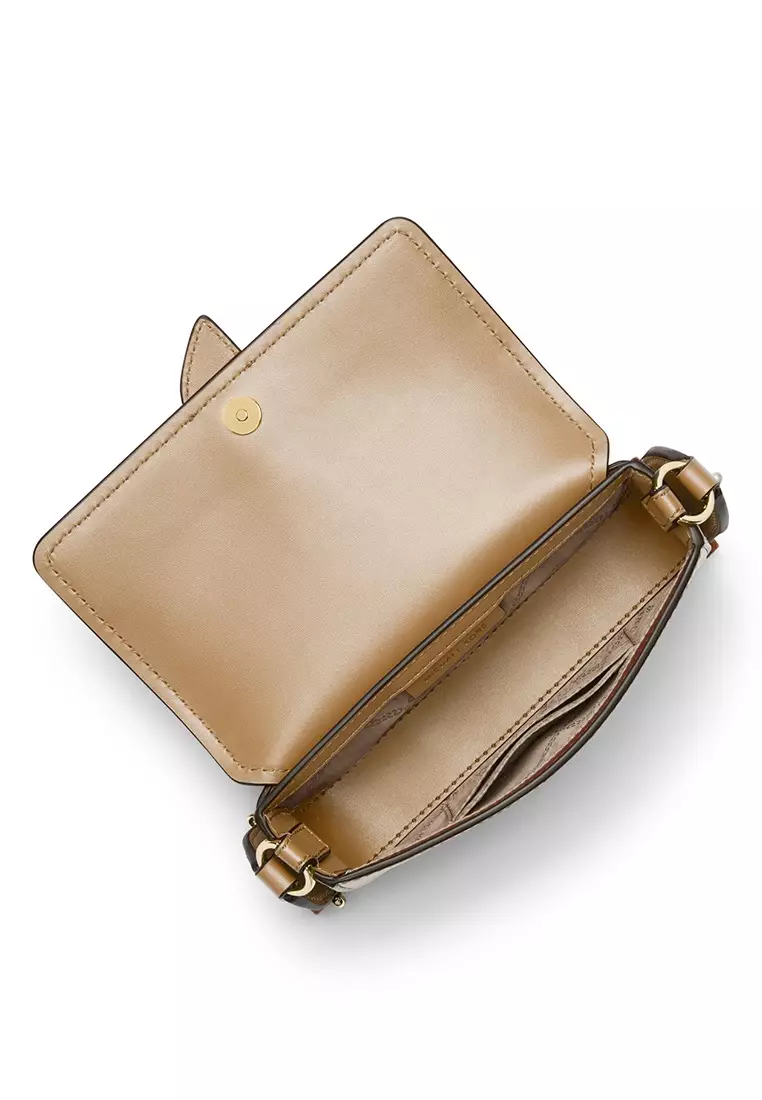 Greenwich Extra-Small Saffiano Leather Sling Crossbody Bag