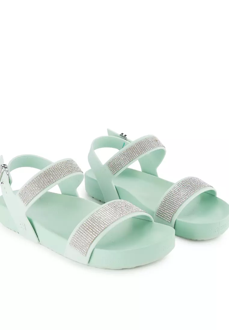 Tongs Ipanema Solar Glow Slide Pailletées - Taille 38 EU, Brillantes, Tendance été, Pour Plage, Piscine, Look Glamour