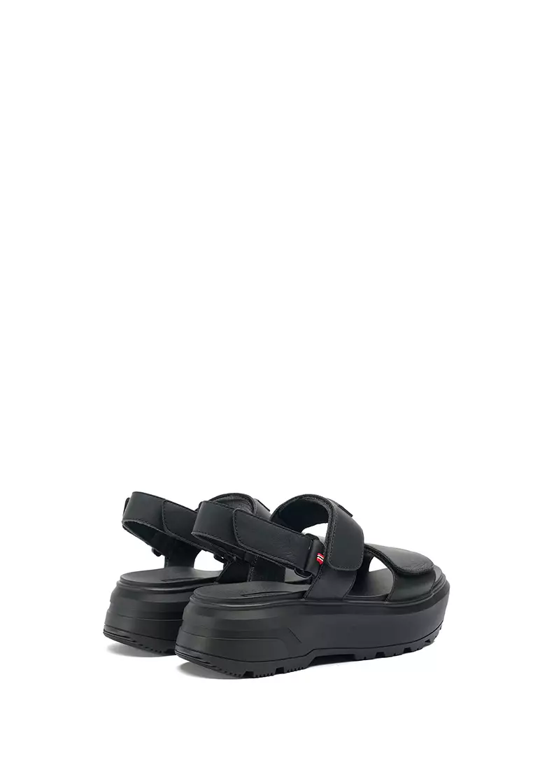 ★HUNTER★ WOMEN City Level Neo Leather Buckle Sandals Festi ☆HUNTER☆ WOMEN City Level Neo Leather Buckle Sandals Festi