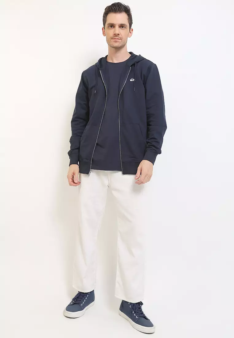 Basic Hood Zip Young Men