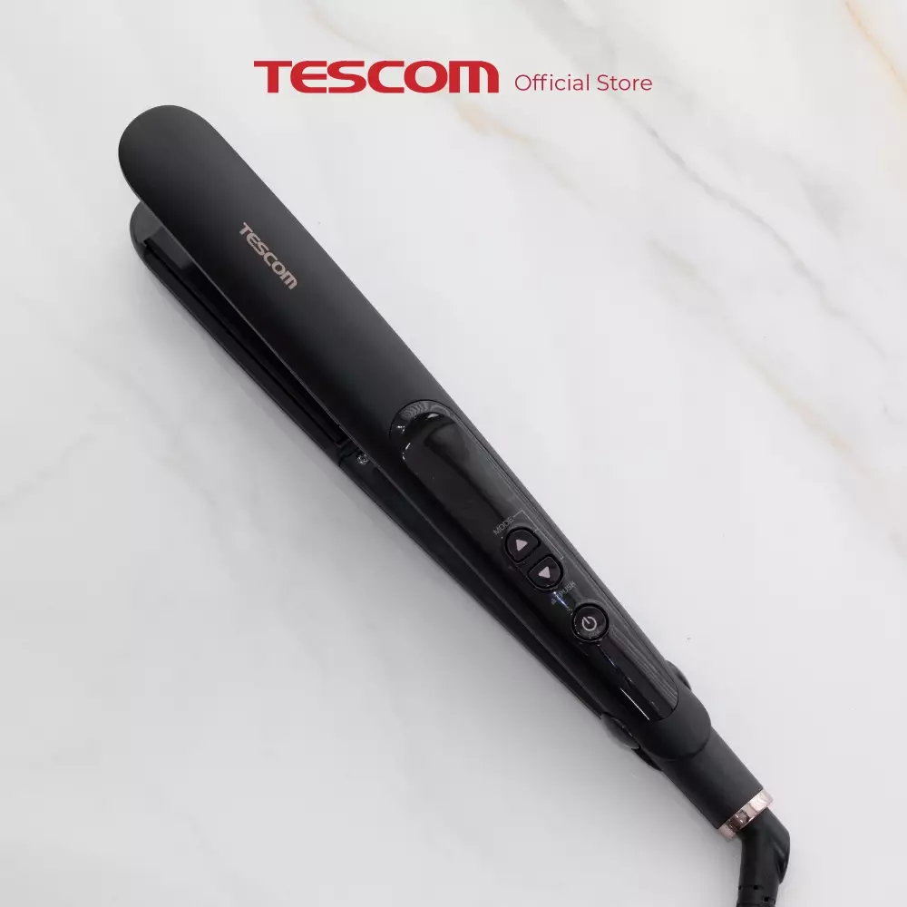 Tescom Gloss Pro Argan Straightener / Catokan Pelurus Rambut TS550ID