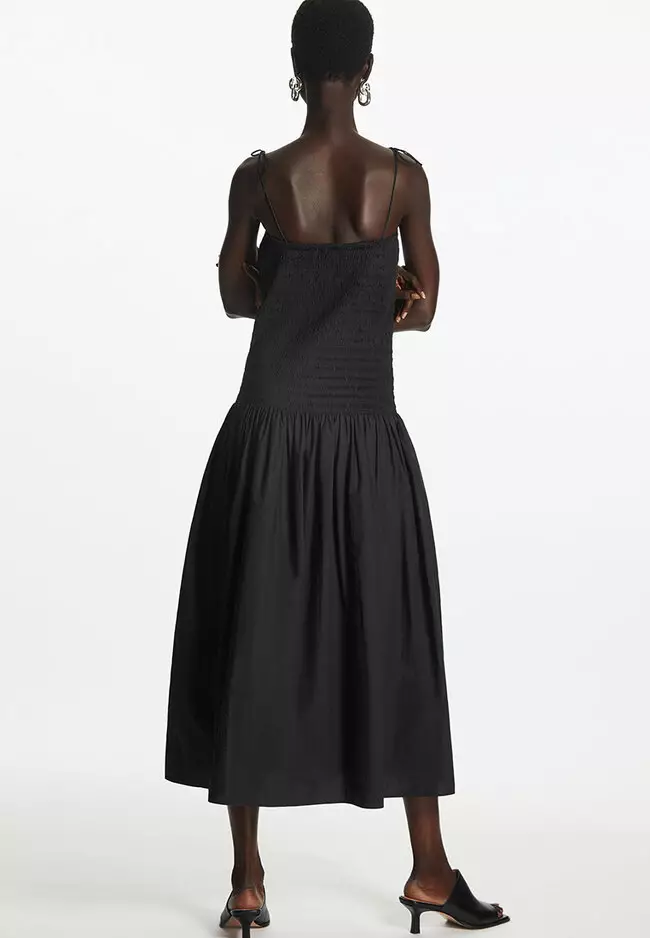 Buy COS Shirred Midi Dress 2024 Online