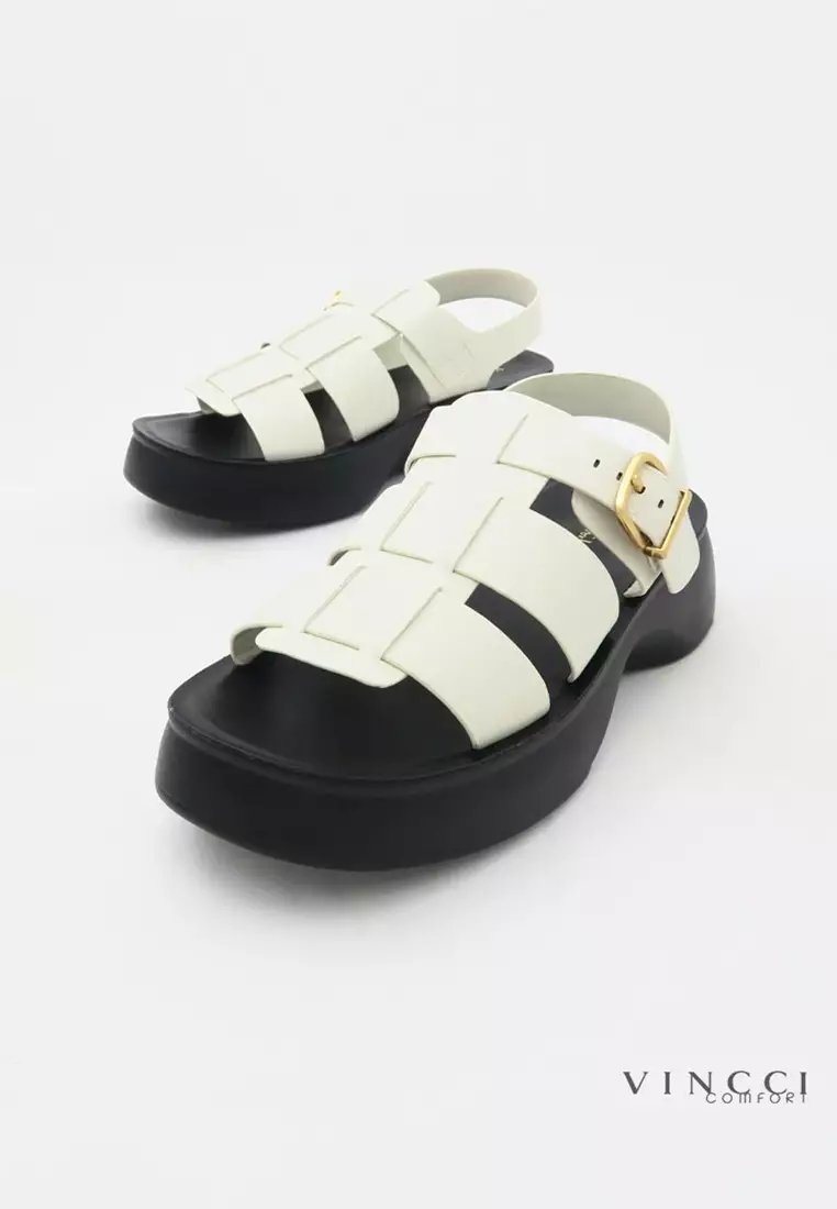Comfort Slingback Wedge Sandals