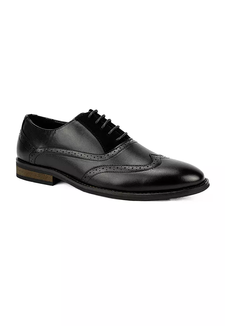 Discount on Mario D' boro Runway  shoes - SKU: Men's Formal Oxford Shoes MW 23107 Black C27