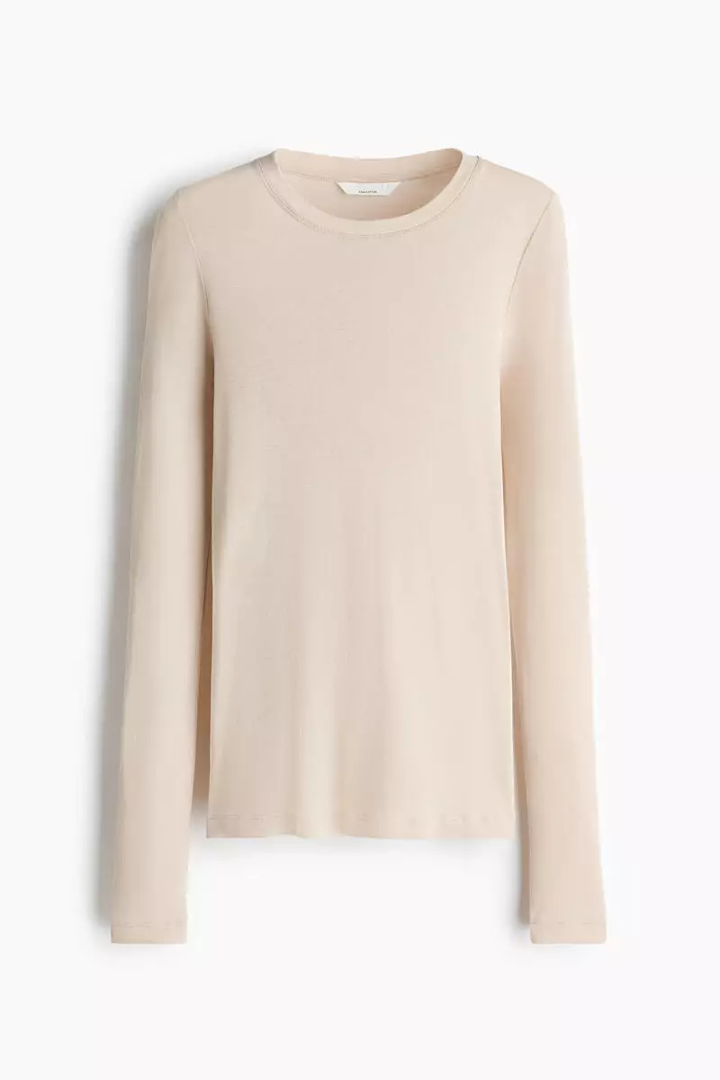 Pima cotton jersey top