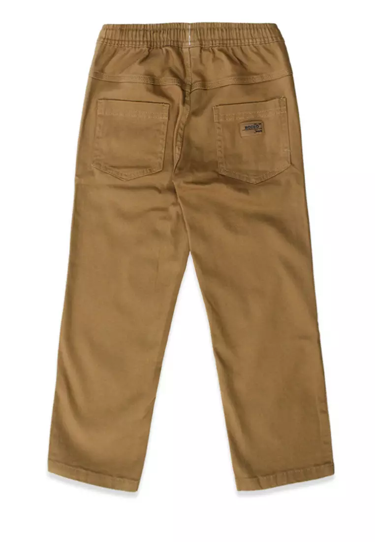 Celana Panjang Chinos Anak Laki Brown/ Rodeo Junior Basic Collection