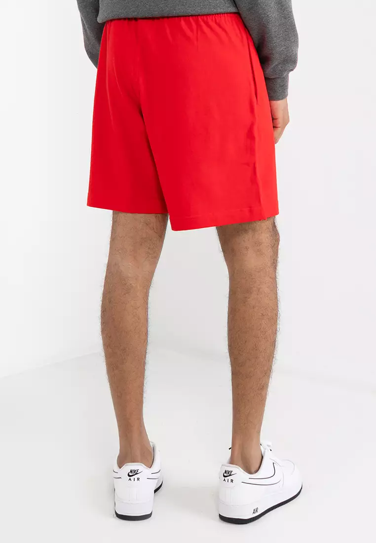 Red nike sales shorts mens