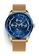 Filippo Loreti 藍色 and 金色 Filippo Loreti - 威尼斯 - 威尼斯藍色和金色中性石英腕錶，網眼手鍊，直徑 40 毫米 0D0DFAC26F430AGS_1