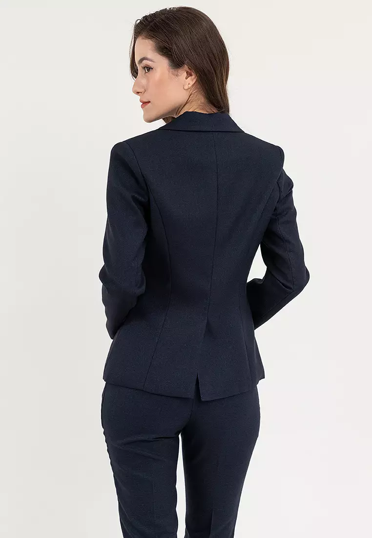 Textured Suit Blazer