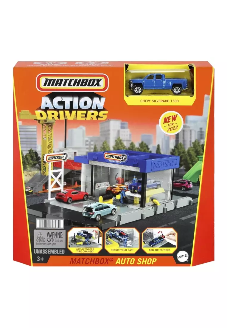 Buy Matchbox Matchbox Action Drivers Auto Shop Playset with
