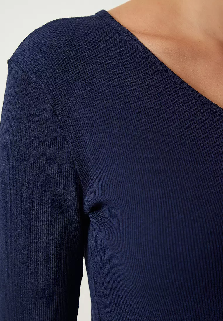 Asymmetrical Knit Top