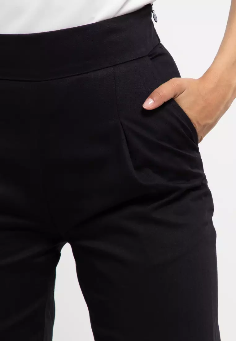 Petite Formal Crop Pants