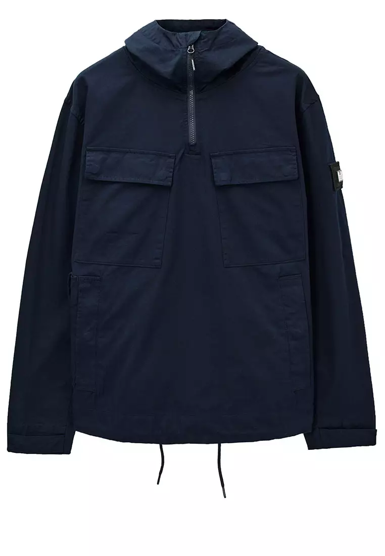 MENS NAVY RAMONE COTTON SNIPER SMOCK