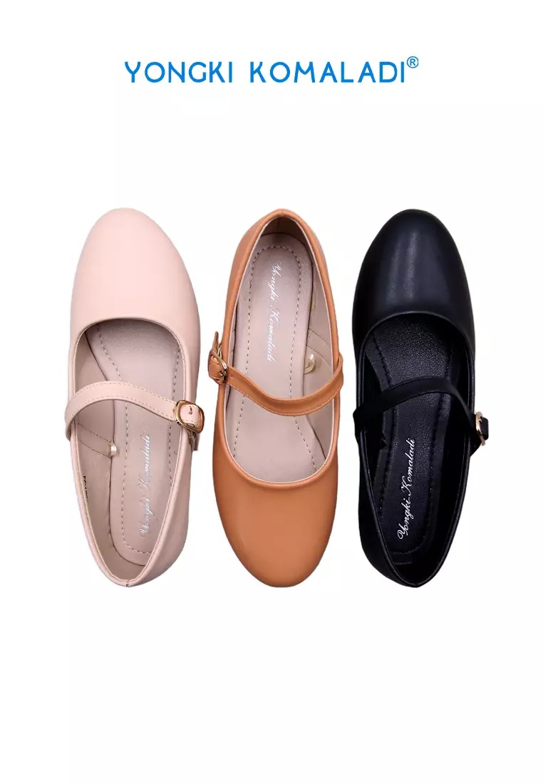 YONGKI KOMALADI FLATSHOES OL-WIL8601-24 CAMEL