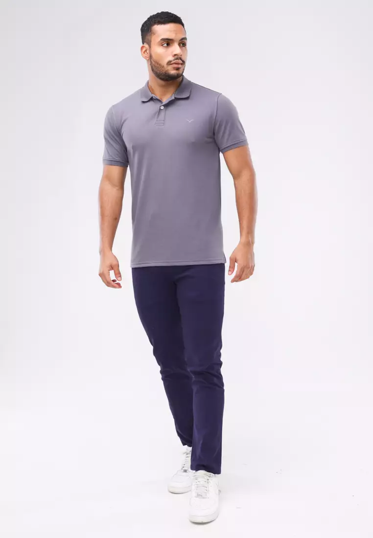 Cvc Collared Shirt Pique