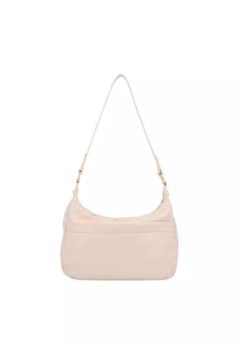 Harper Utility Shoulder Bag - Nude