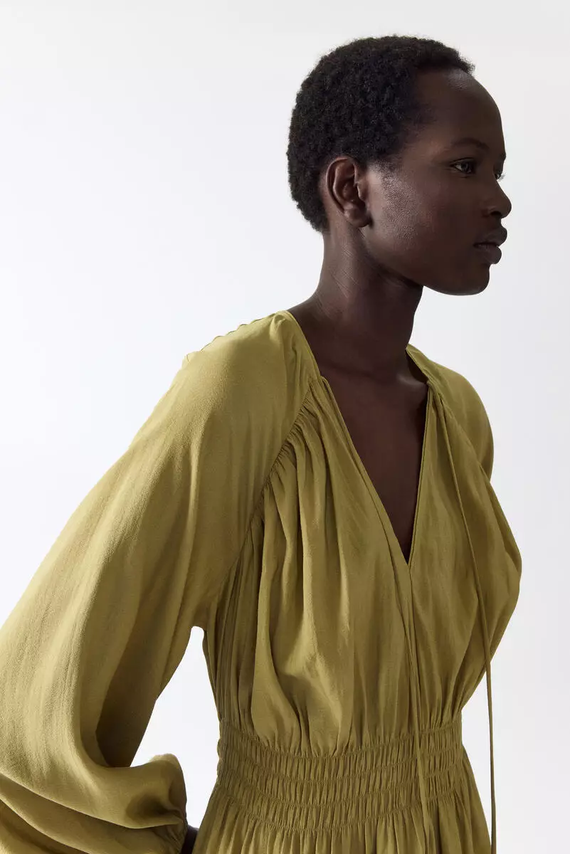 Oversized tunic dress