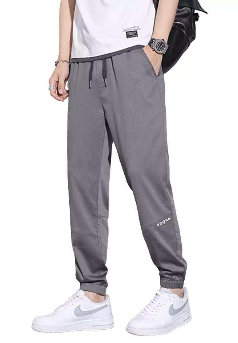 Drawstring Slim Jogger Pants