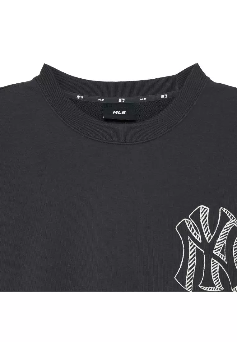 MLB BASIC MEGA LOGO OVERFIT SWEATSHIRTS NEW YORK YANKEES