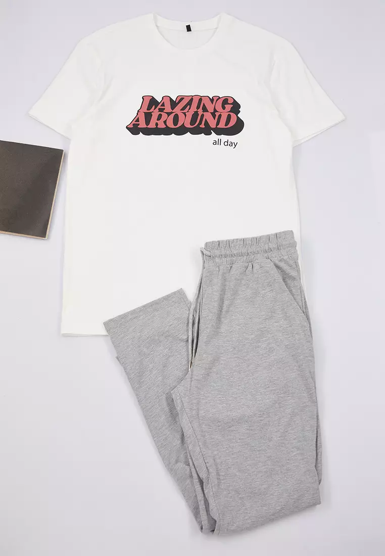 Printed Sleepwear Set