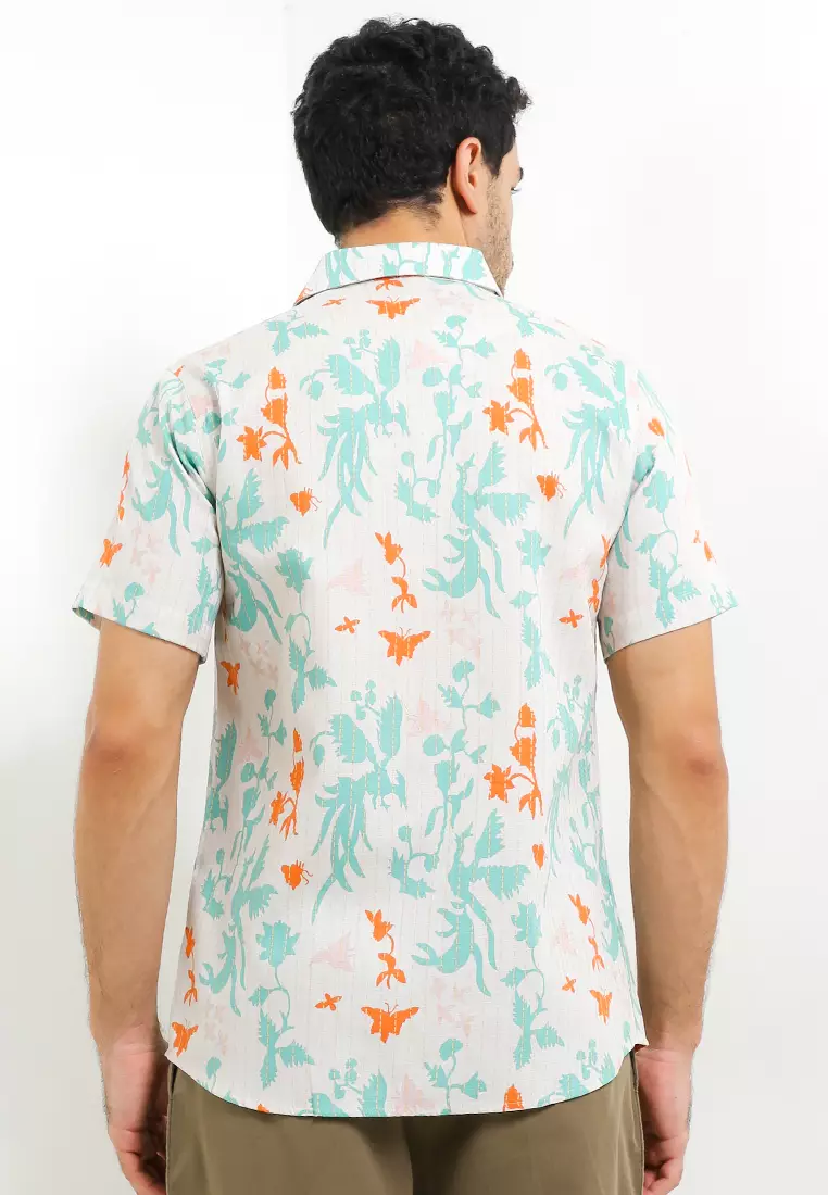 Men Shirt Kapahayu S/S Slimfit