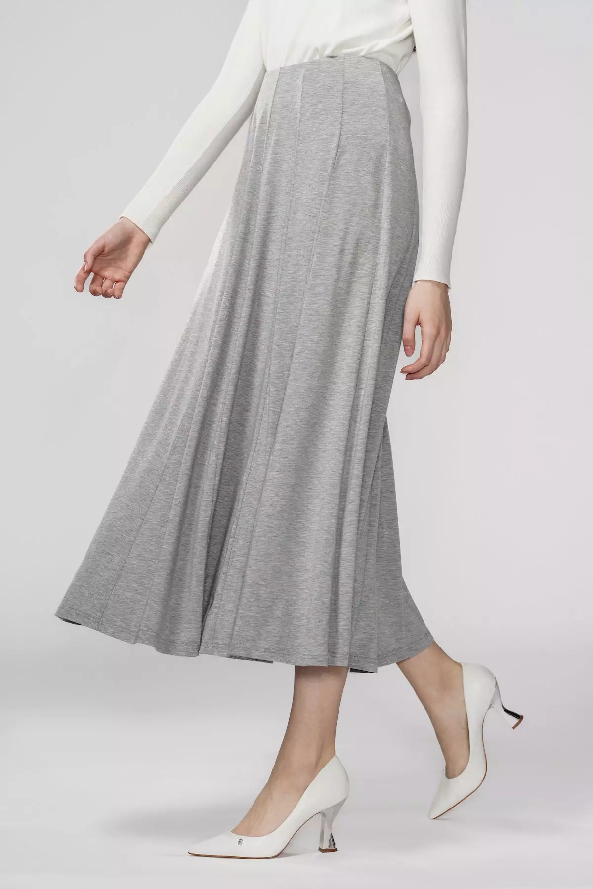 Benang Jarum - Naomi Skirt - Grey