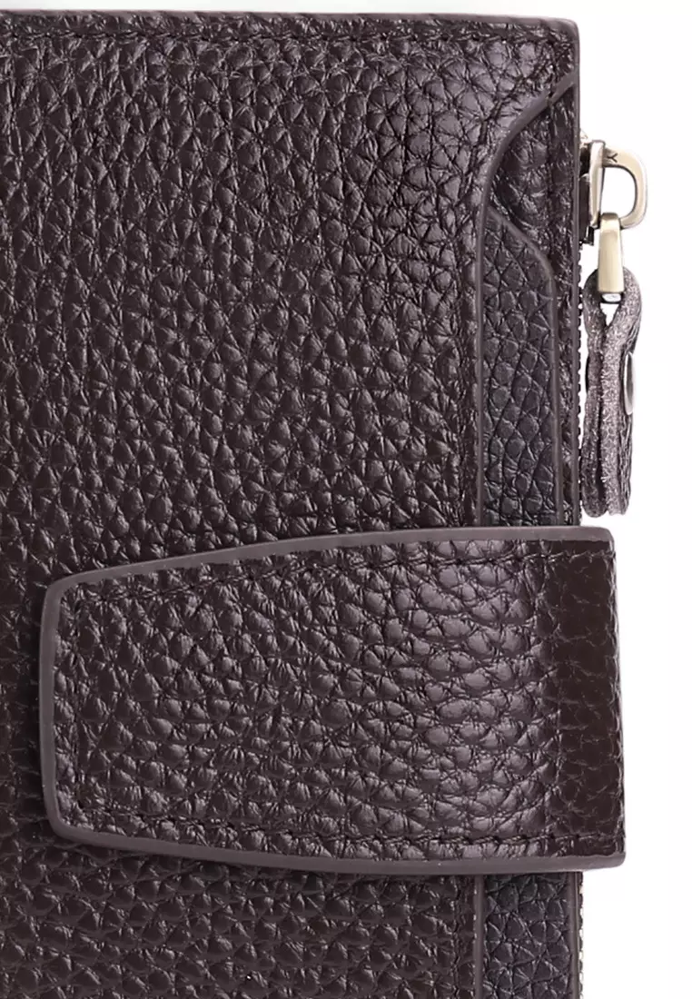 Pebbled Cow Leathers Short Wallet