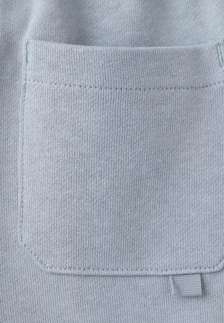 Cotton Cargo Jogger Pants