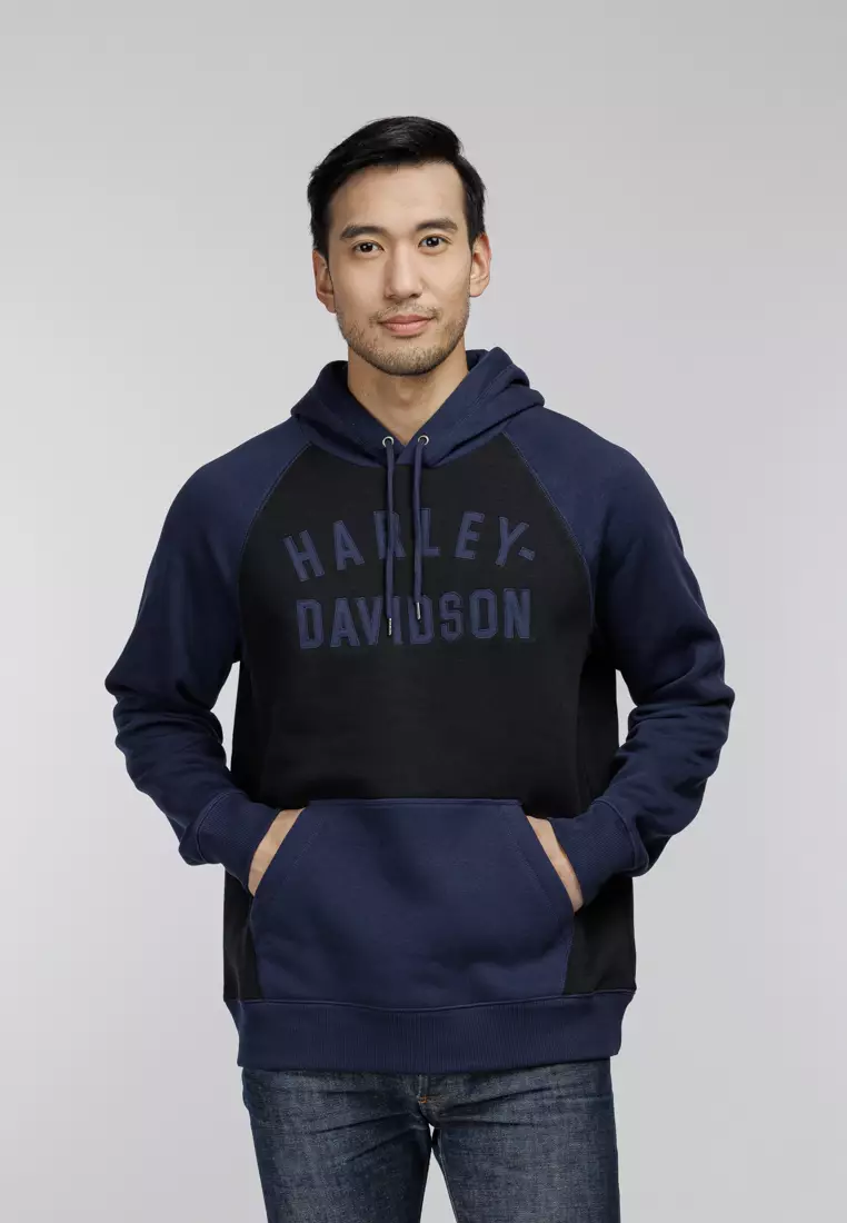 Buy Harley Davidson Harley Davidson Staple Raglan Hoodie 2024
