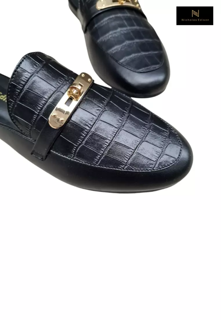 Nicholas Edison Flat Hiromi Black