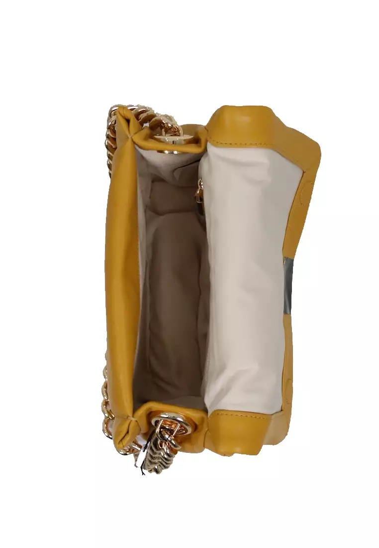 Marc Jacobs Pillow Soft Leather Shoulder Bag In Golden Spice H905L01PF22