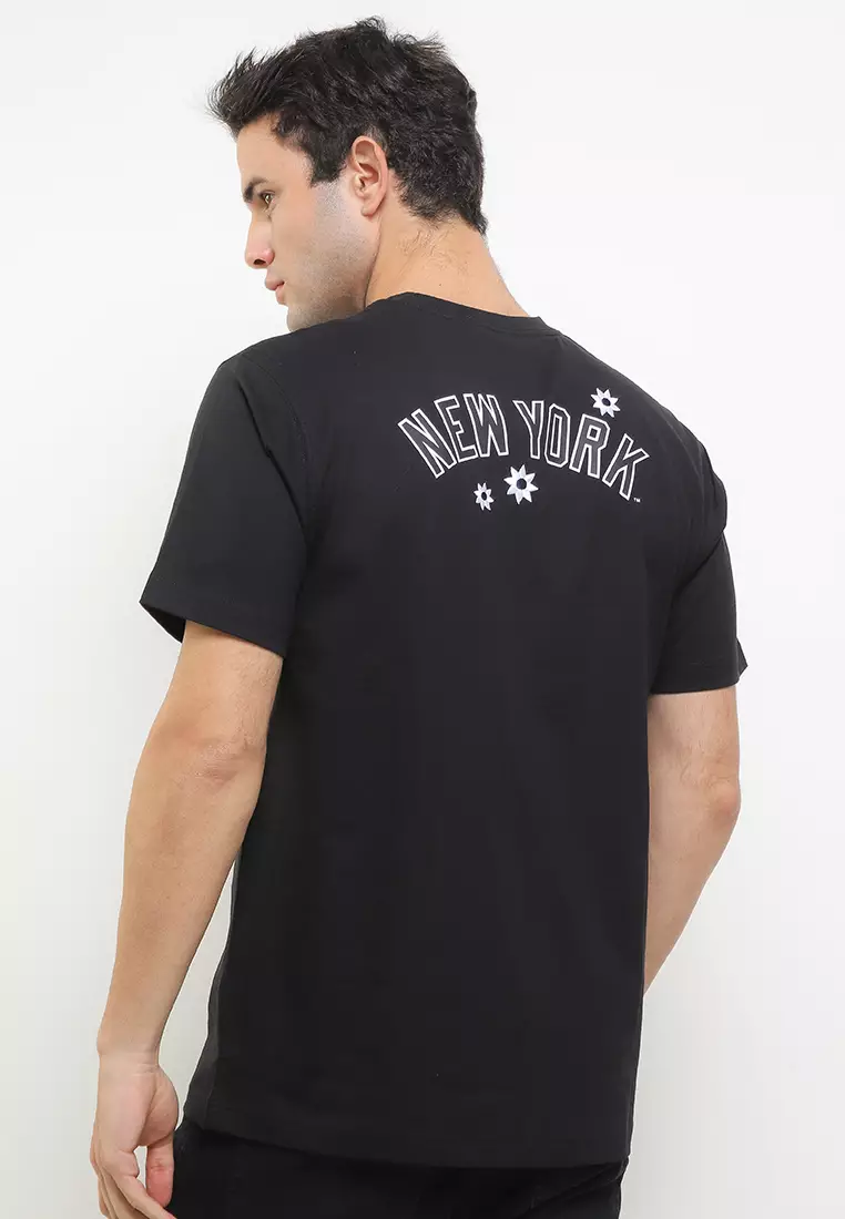 Jual New Era New York Yankees Short Sleeve Tee MLB Core Basic Original 2023