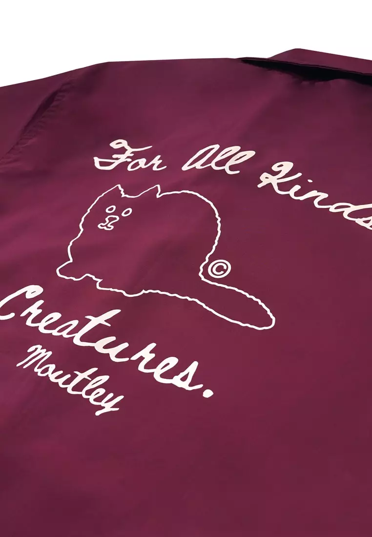 Moutley Men's Coach Jacket Regular Fit Kind Cat 191224