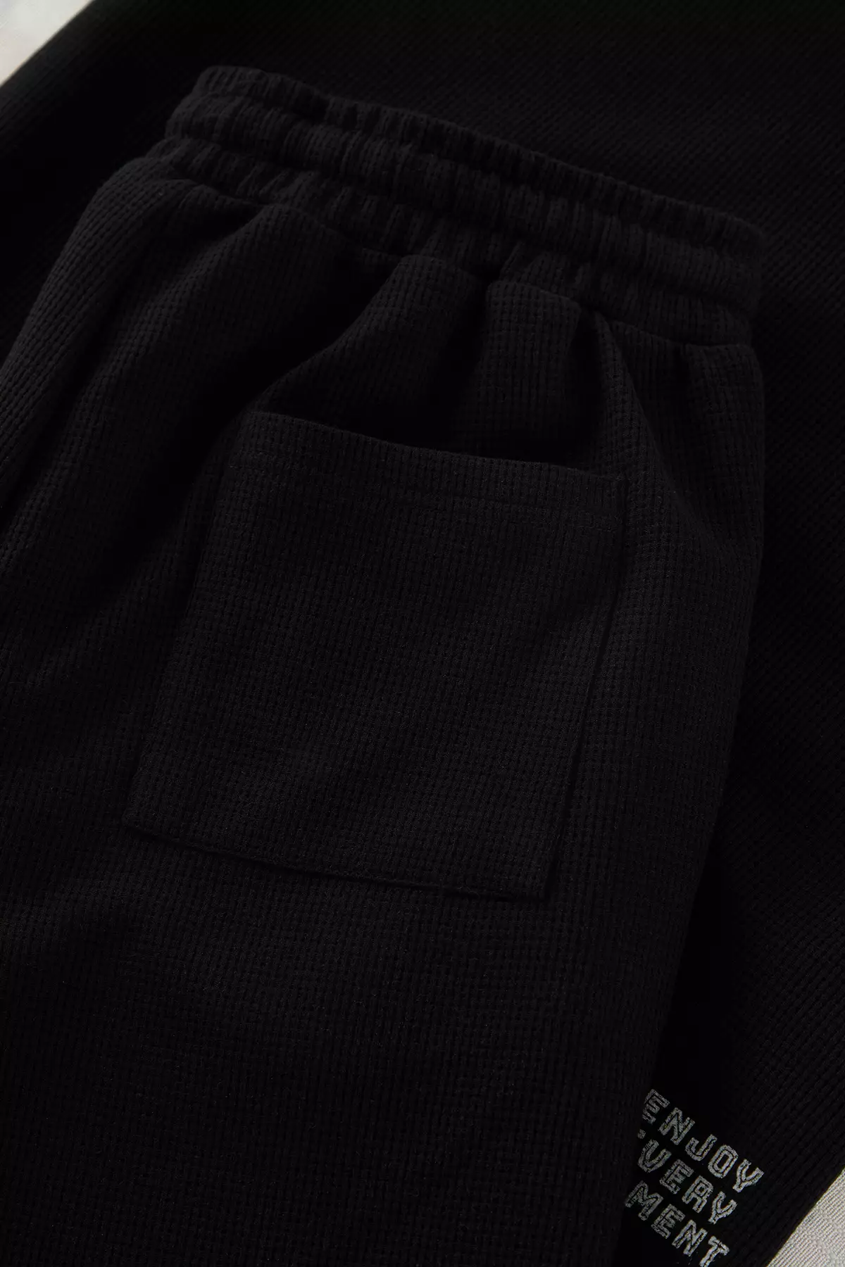 Regular Fit Waffle Knit Pyjamas Set