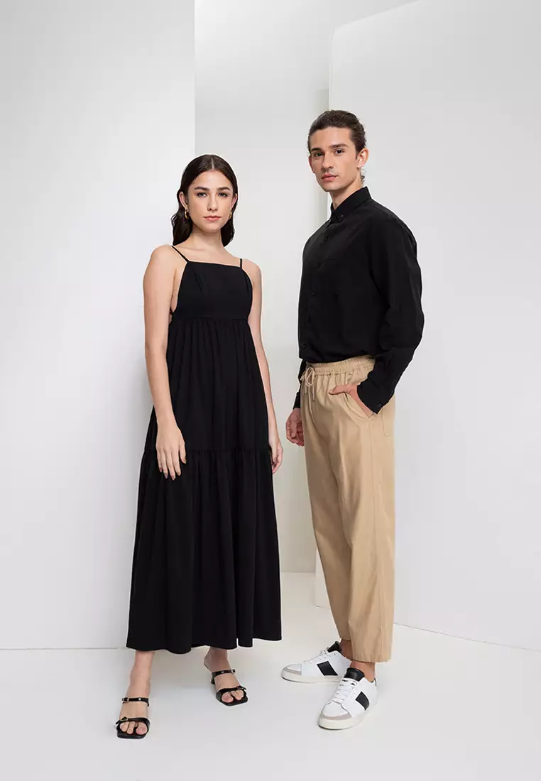 Square neck deals cami dress