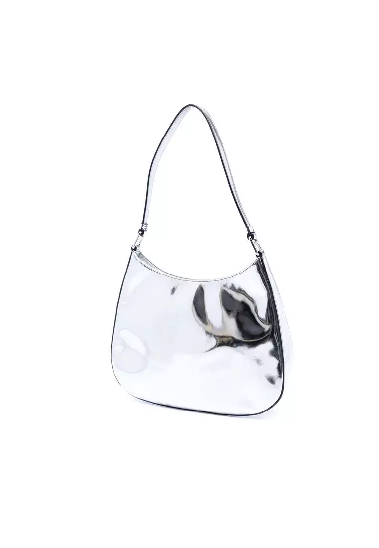 Pre-Loved Prada Spazzolato Leather Cleo Shoulder Bag