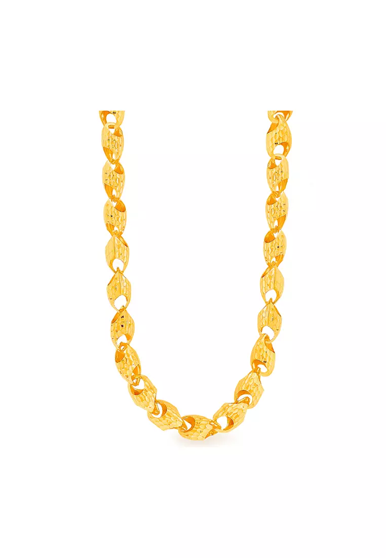 Buy MJ Jewellery 375/9K Gold Necklace R87 (L Size) 2025 Online