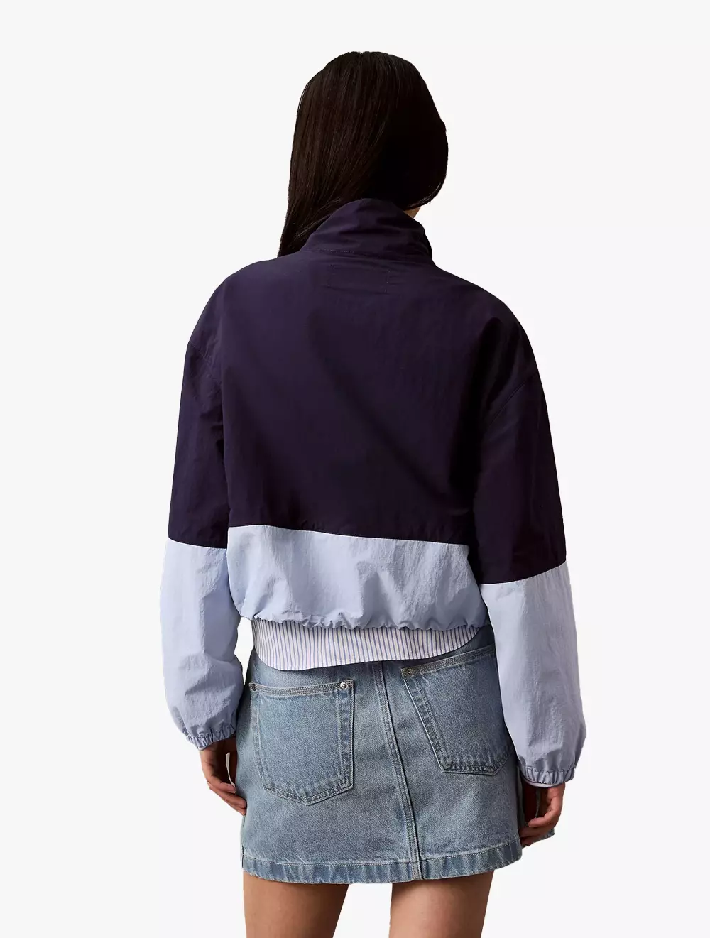 Calvin Klein - Colorblock Nylon Zip Jacket