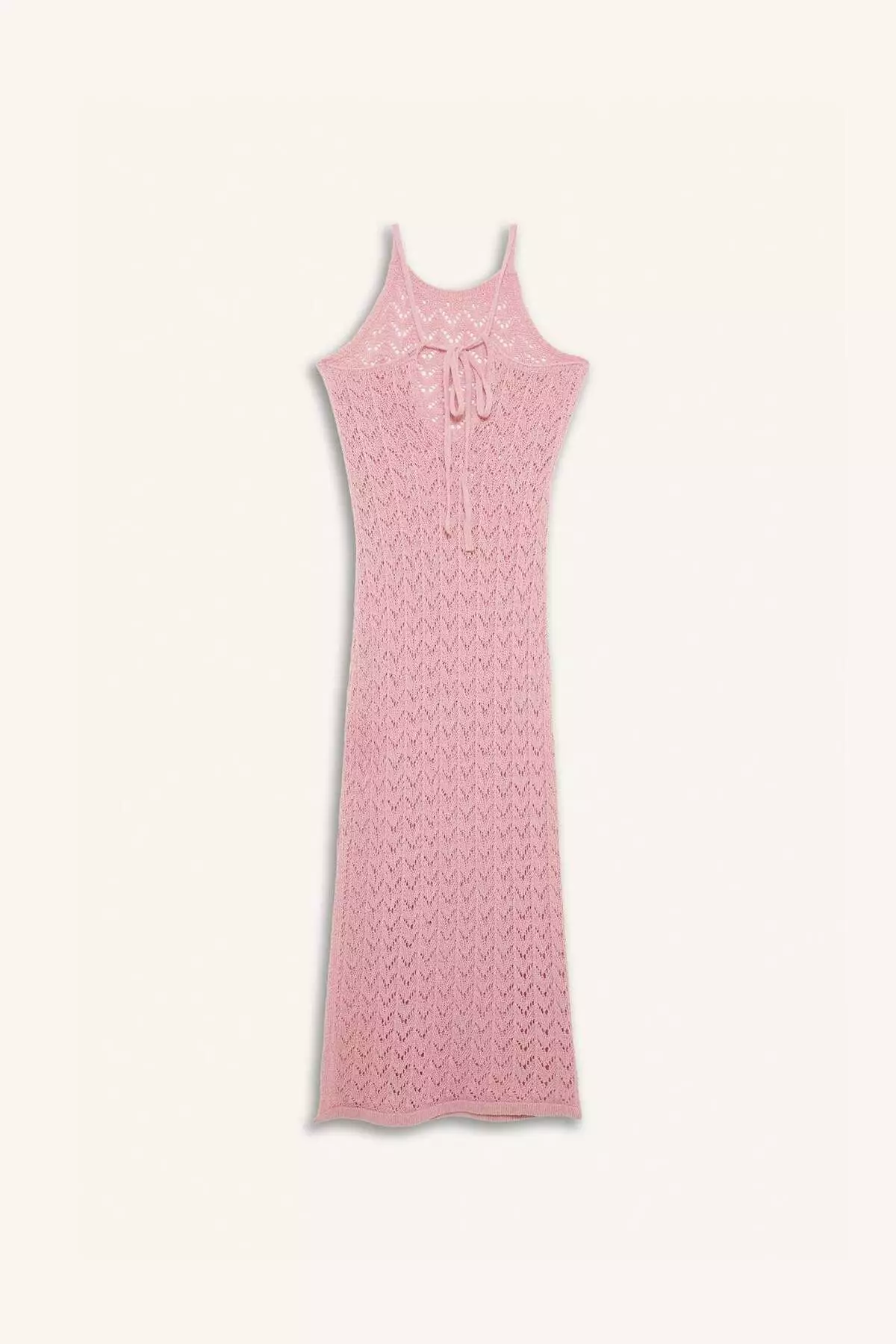 Round Neck Strap Knitwear Beach Dress-Fall in Love E5968Ax25Hs