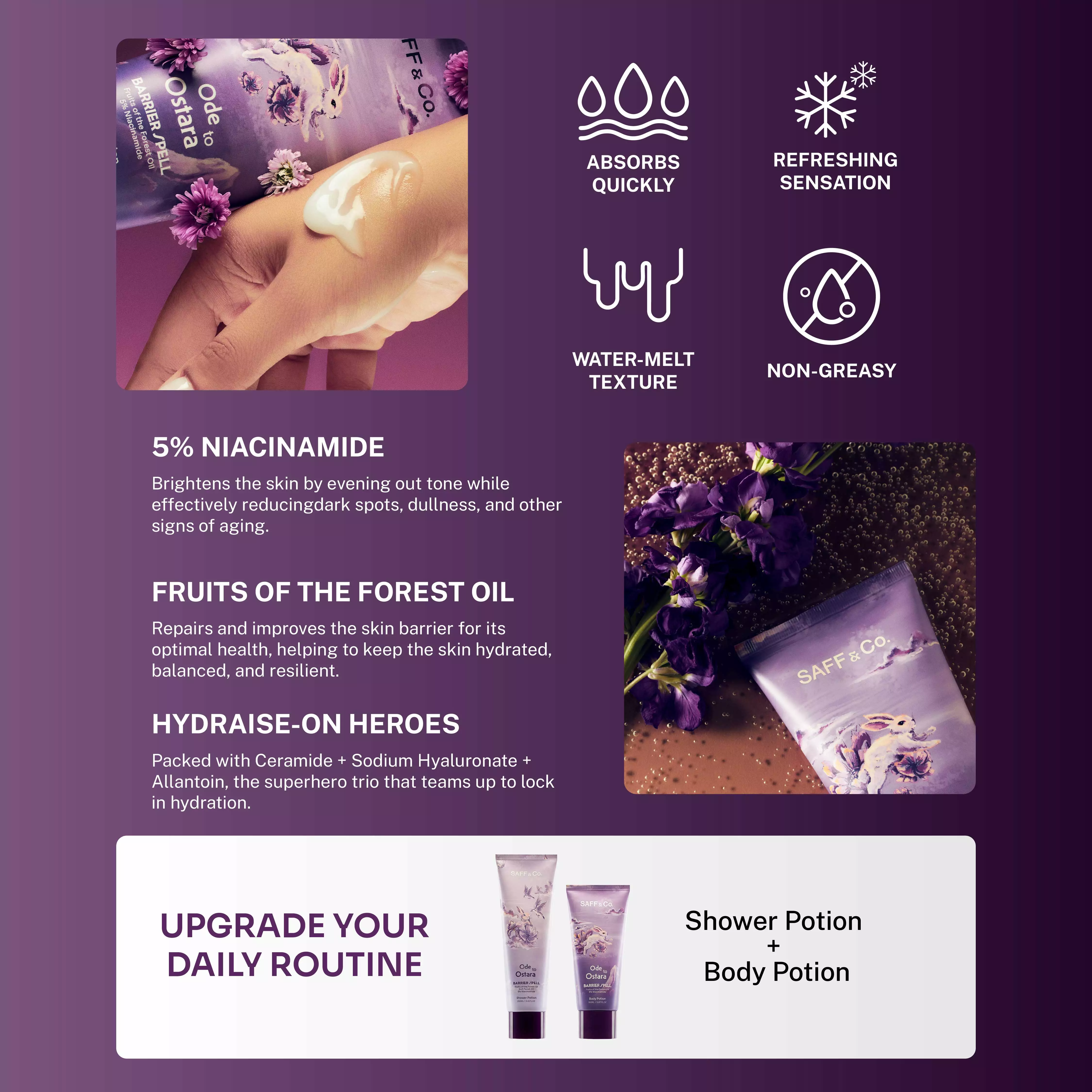 SAFF & Co. BODY POTION - ODE TO OSTARA