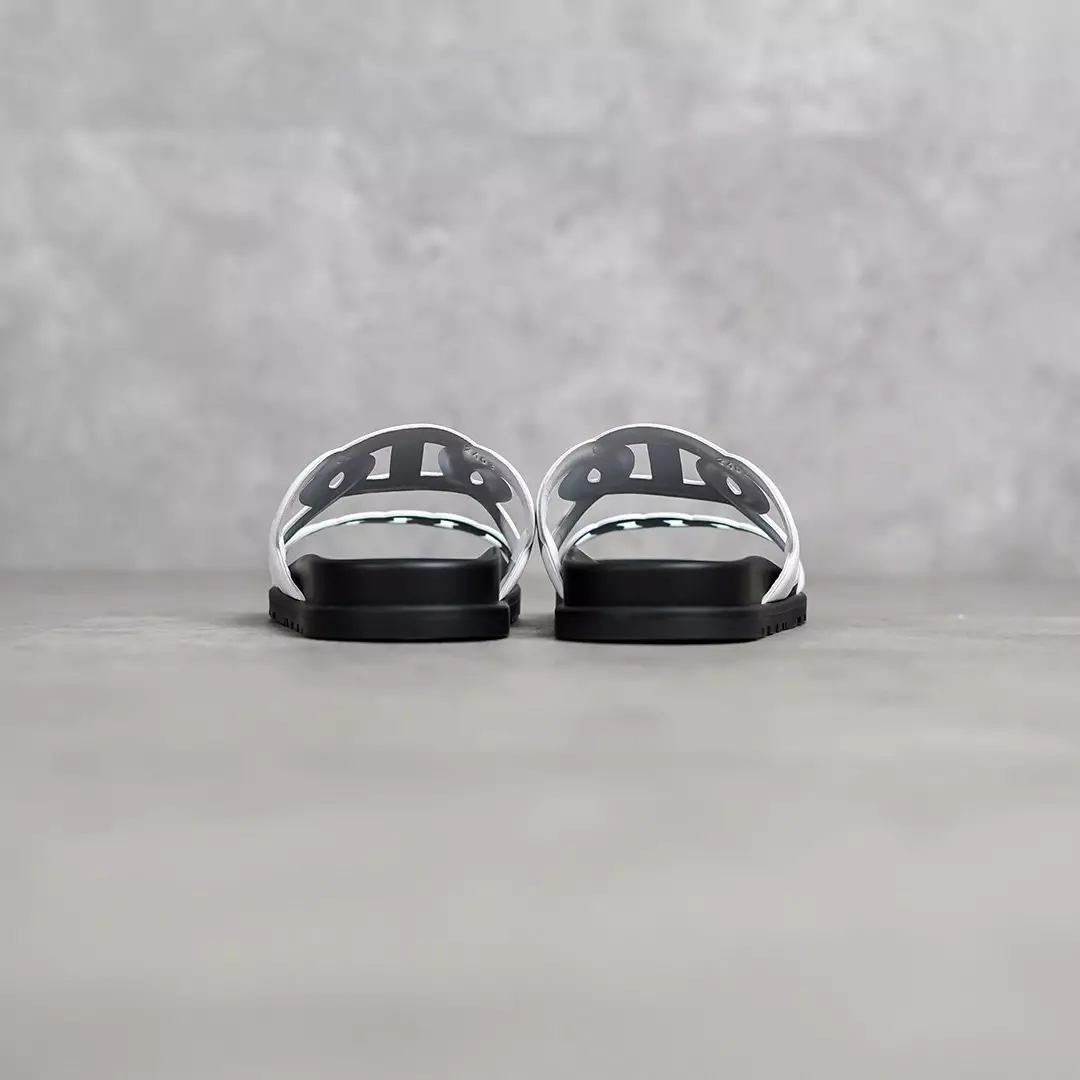 Sandal HERMES XTRA NAPPA WHITE SANDAL 100% ORIGINAL