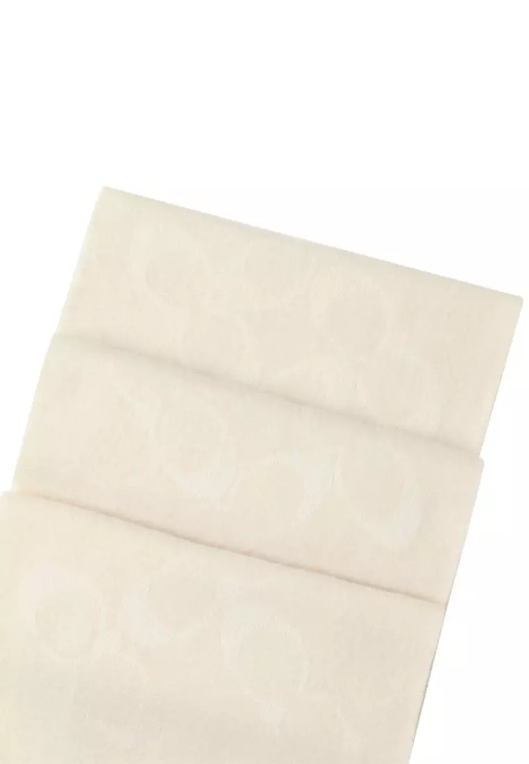 Women's Scarf Light in Grey White 29CO100317