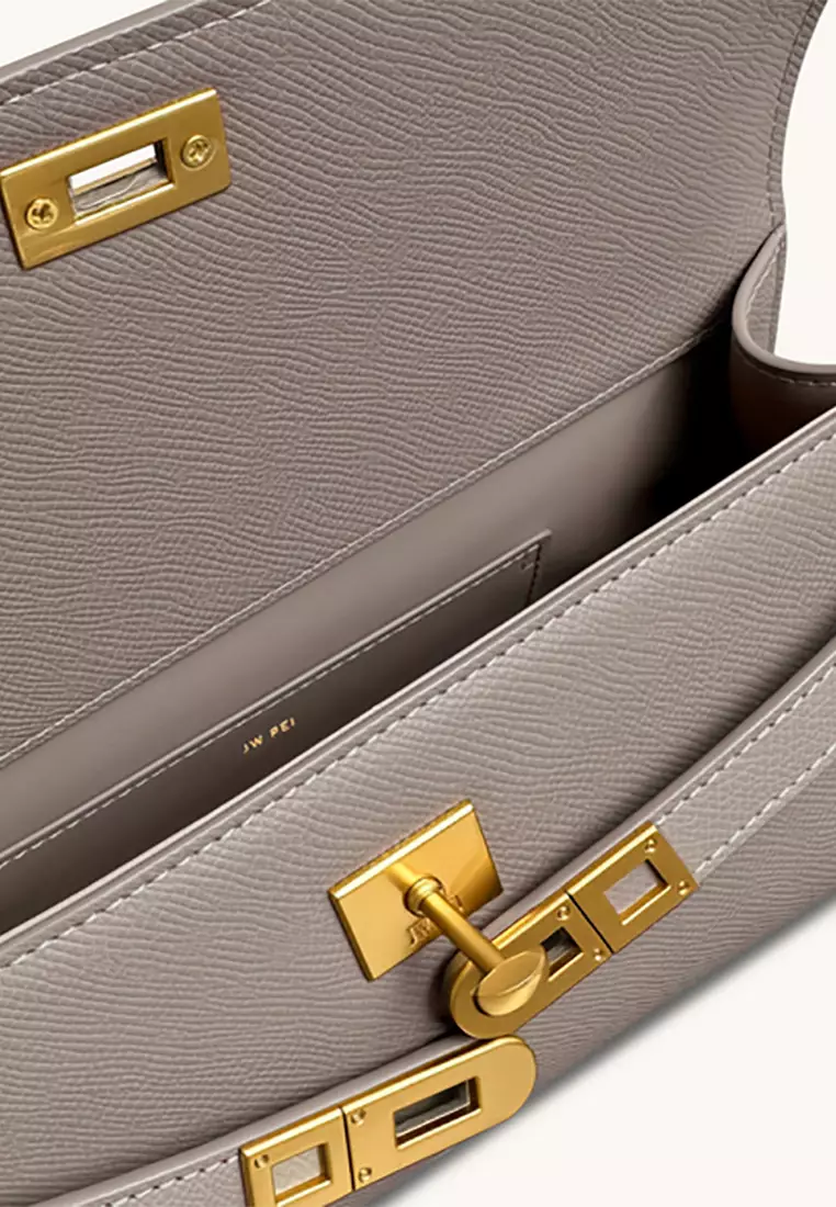 Noor Top Handle Bag - Elephant Gray