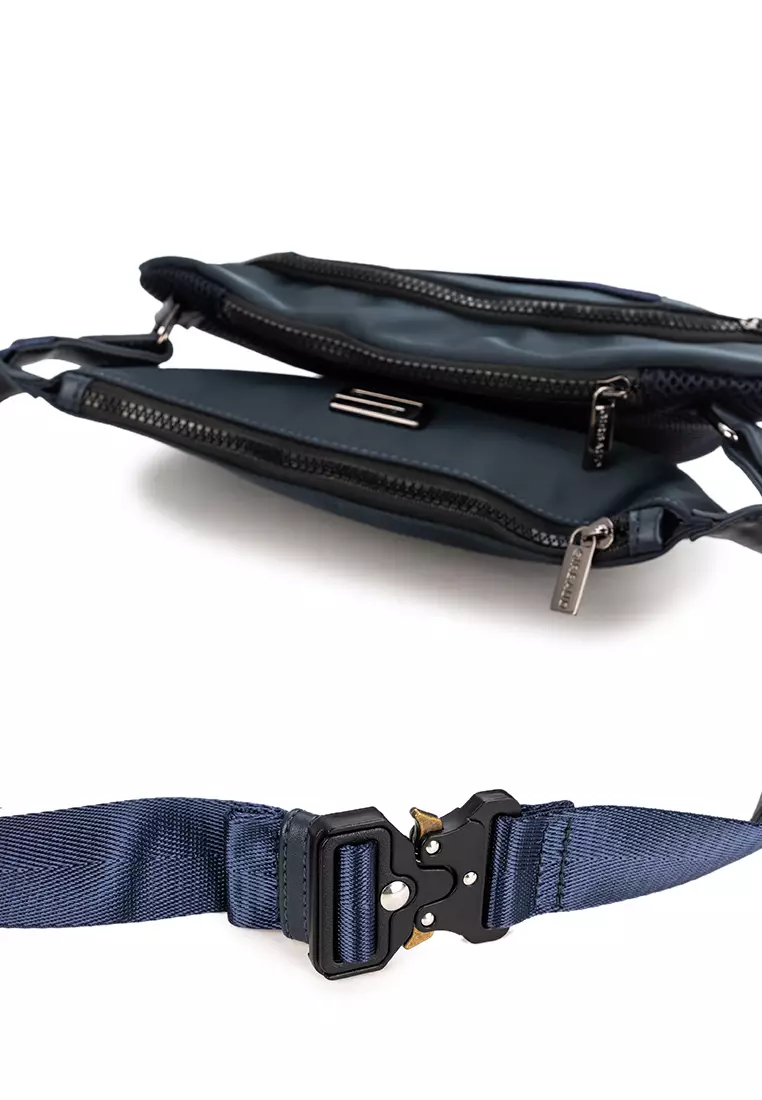 【MARITHEFRANCOISGIRBAUD】 MOUVEMENT BELT BAG LEV BELT BAG Black