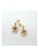 Rouse gold S925 Korean Floral Stud Earrings C7D8CAC1246640GS_4