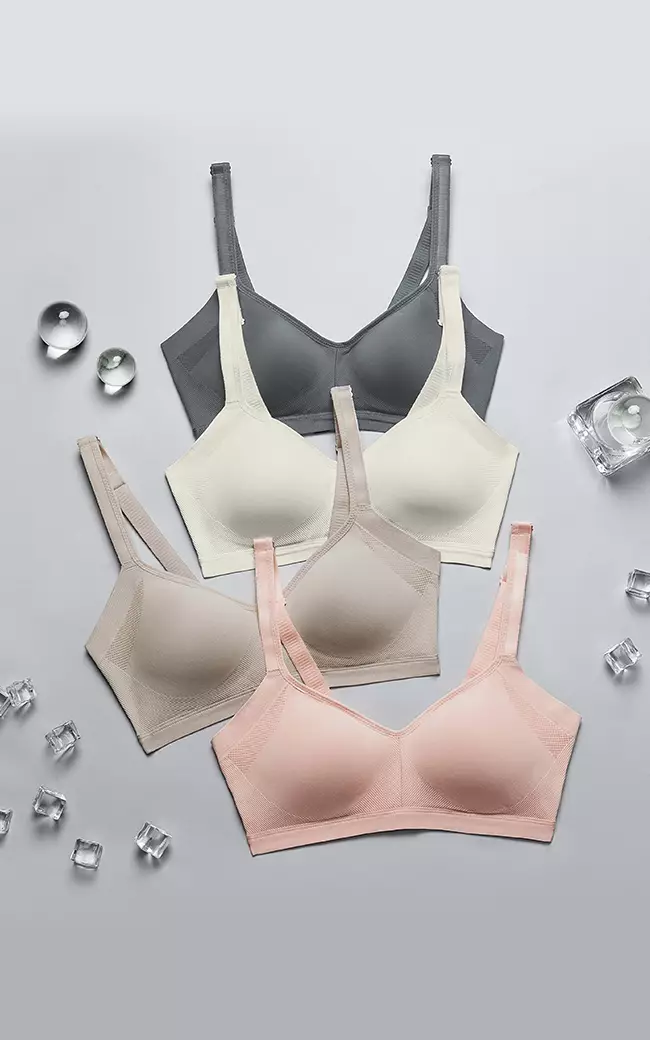 Bra Easy Fit Cool N10-3057V - Cream