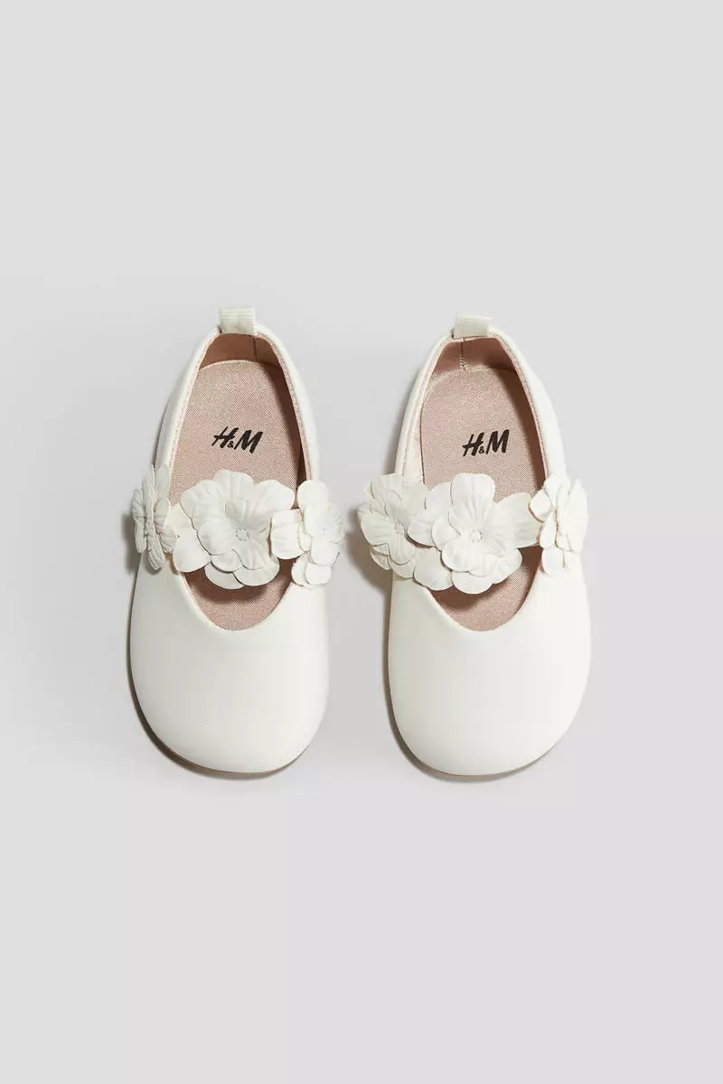 Discount on H&m  shoes - SKU: Appliquéd Ballet Pumps